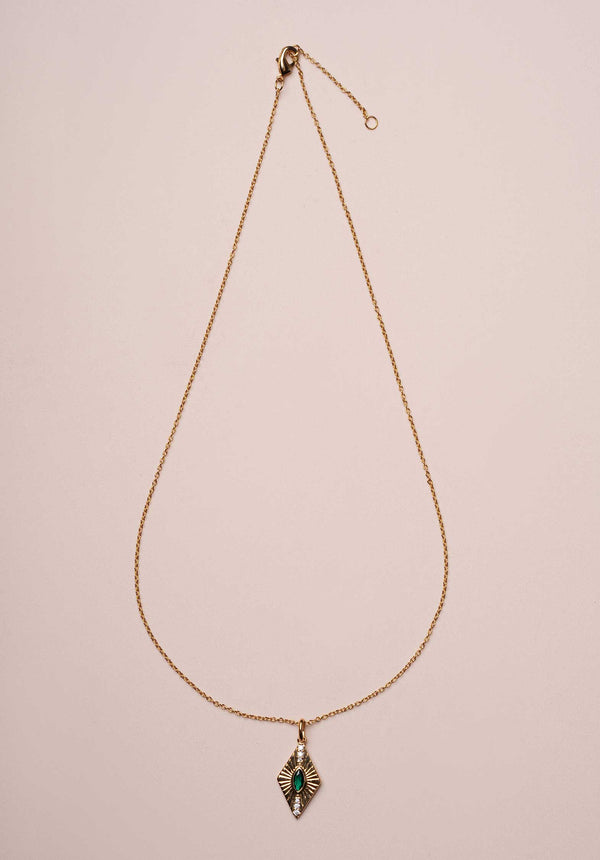 rue madam Necklace Liz Collier Green