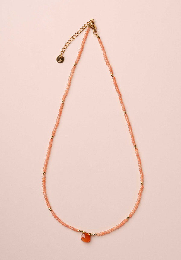 rue madam Necklace Niney Peach