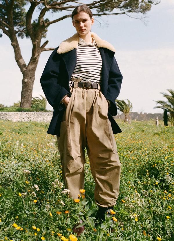 Rue Madam Pants Aw25-067 Camel