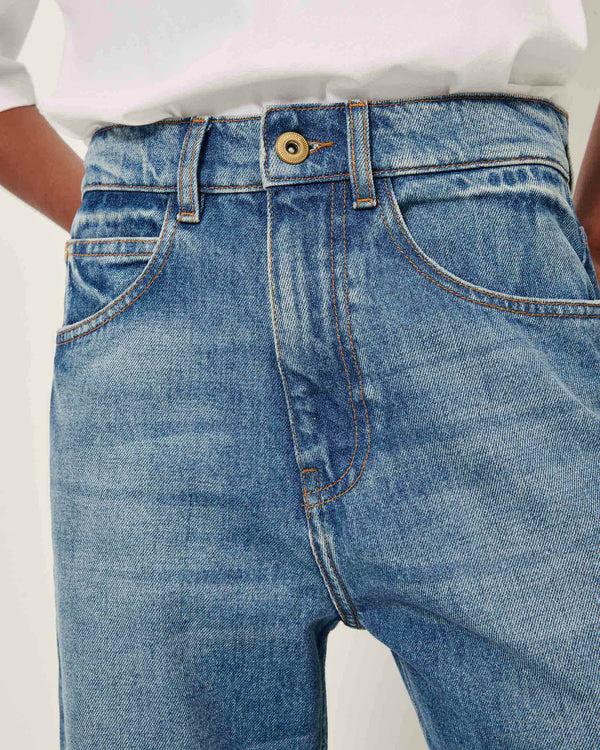 Rue Madam Pants Denimi Stoneblue