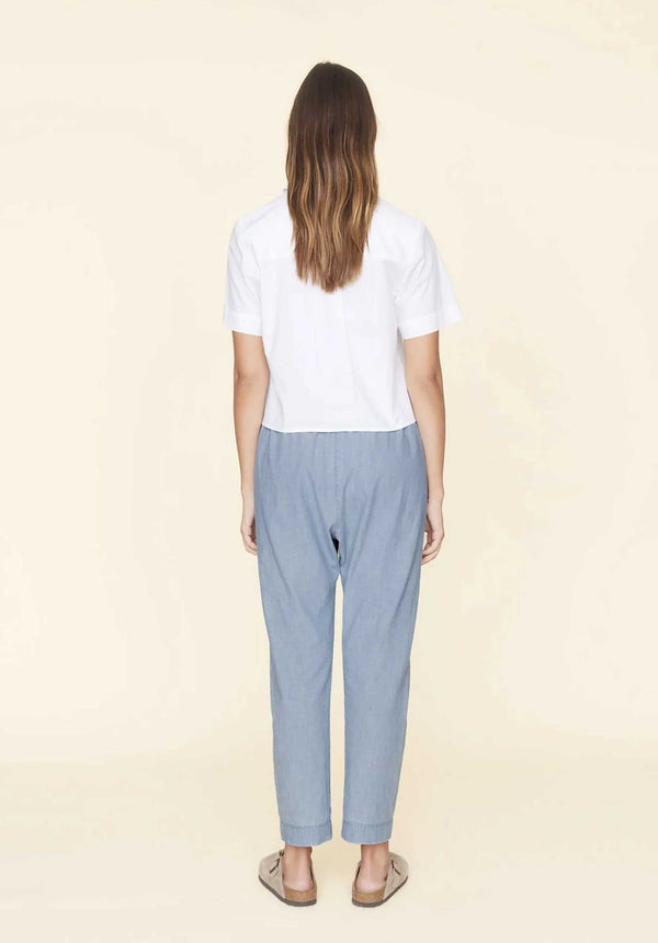 Rue Madam Pants Draper X7chm117 Dusty-Blue