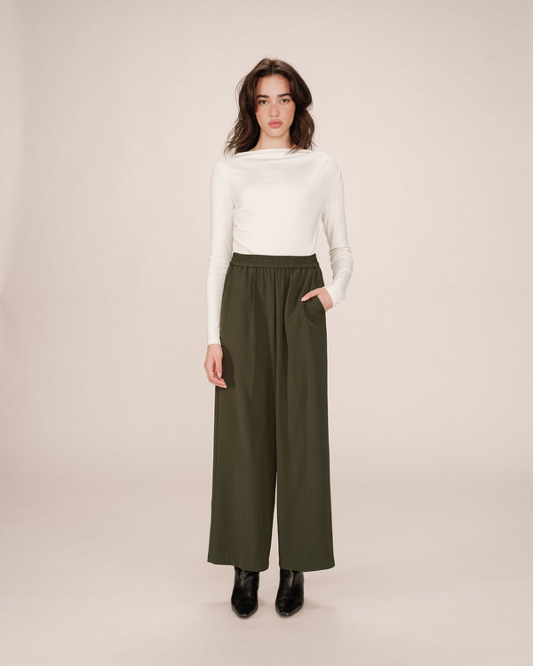Rue Madam Pants Noblesse Vert-Foret