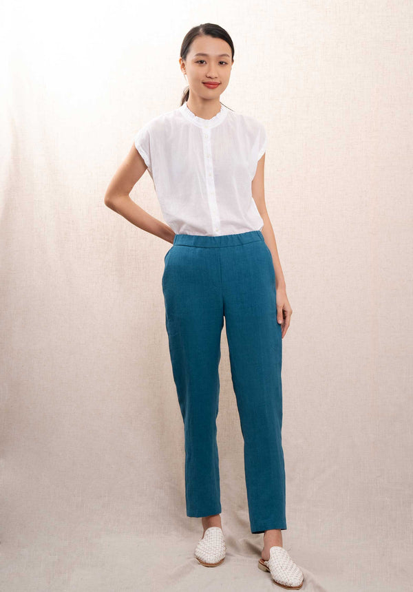 rue madam Pants Pacifio 9055 6-Bleu