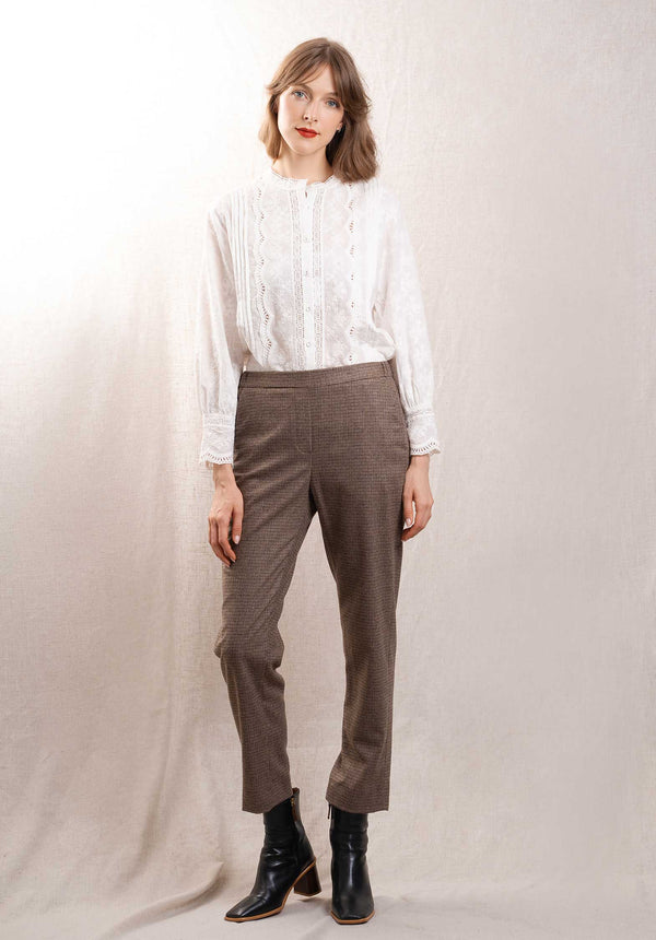 rue madam Pants Pacifio 9571 Gris-Taupe