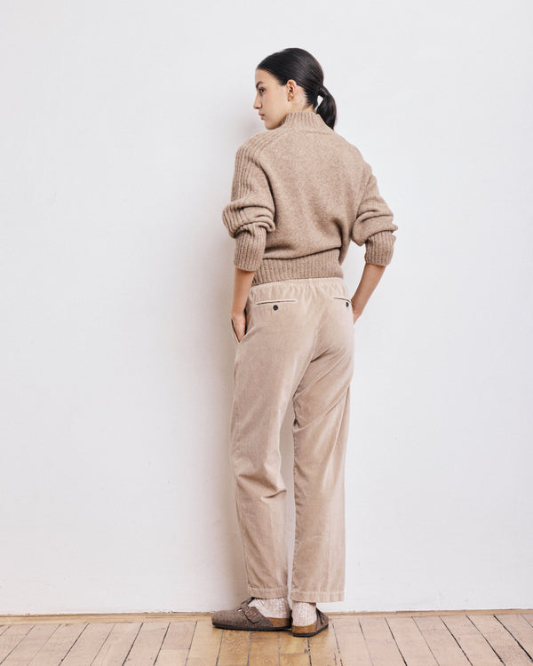 Rue Madam Pants Peyo Bepg602 24-Beige