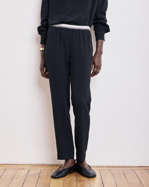 Rue Madam Pants Pirouette Poly 01-Black