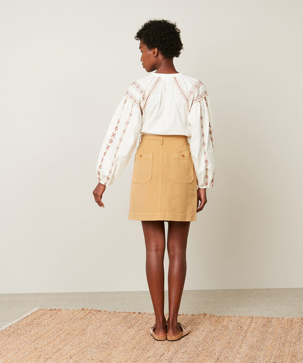 Rue Madam Pants Pove Cotton 33-Dune