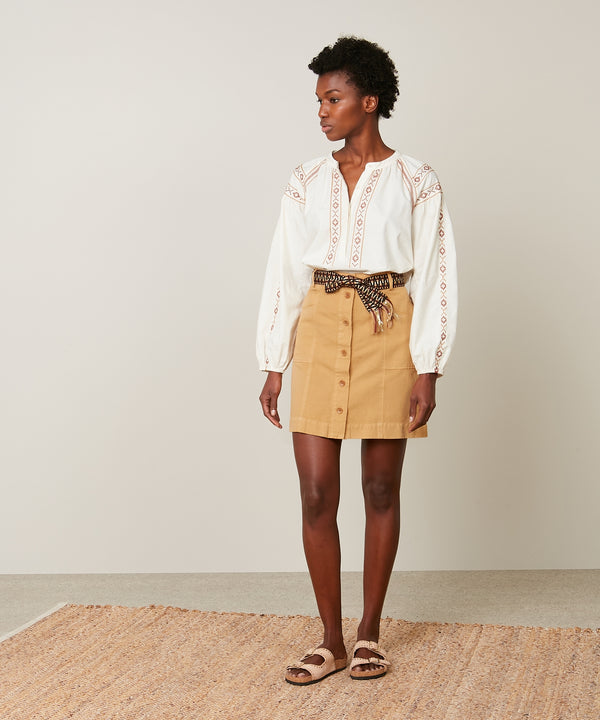 Rue Madam Pants Pove Cotton 33-Dune