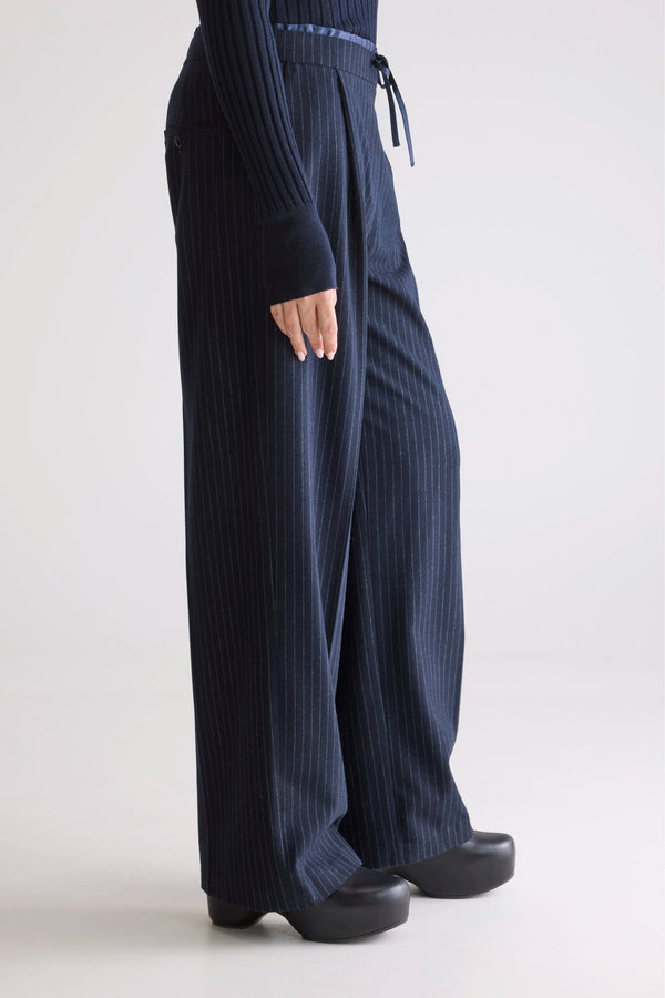 Rue Madam Pants Turin S0856 Stripe-A
