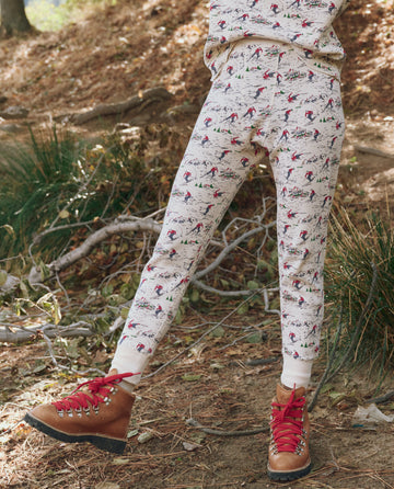 rue madam Pants Union Long John Slopeside-Print