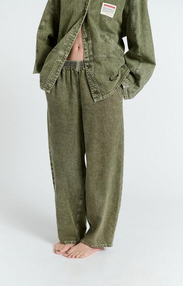 rue madam Pants Uza10a Olive