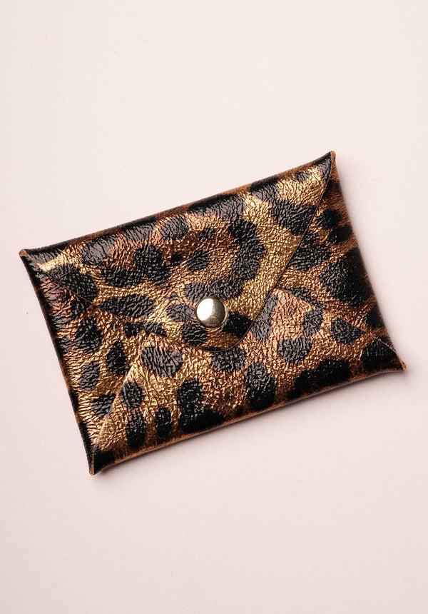 rue madam Pouch Mini Origami Por Leopard
