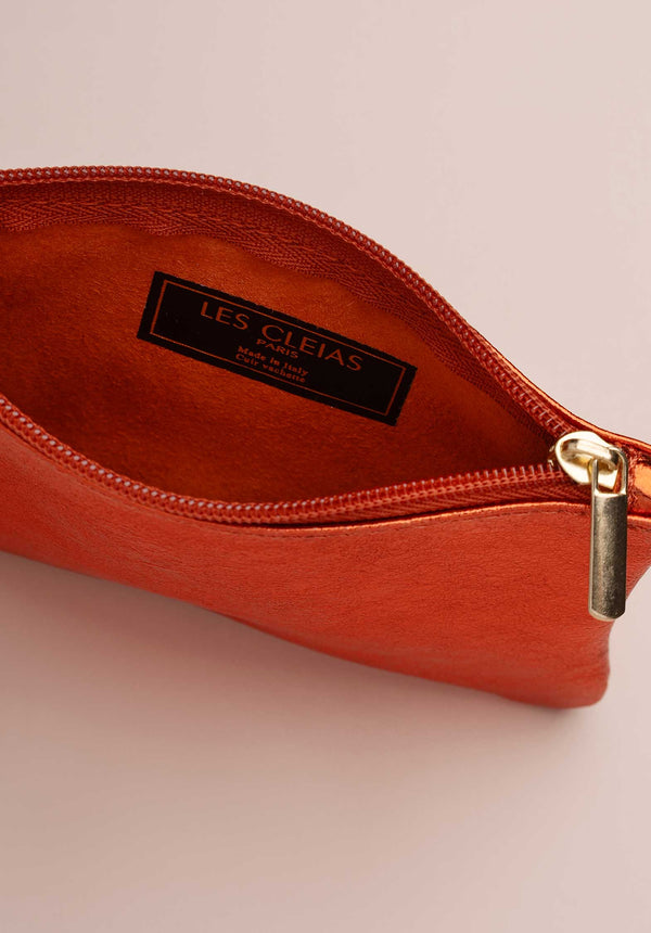 Rue Madam Pouch Pochette Zip S Orange