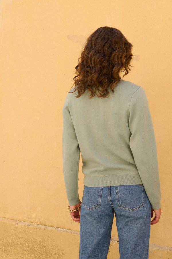Rue Madam Pullover 225macha Celadon