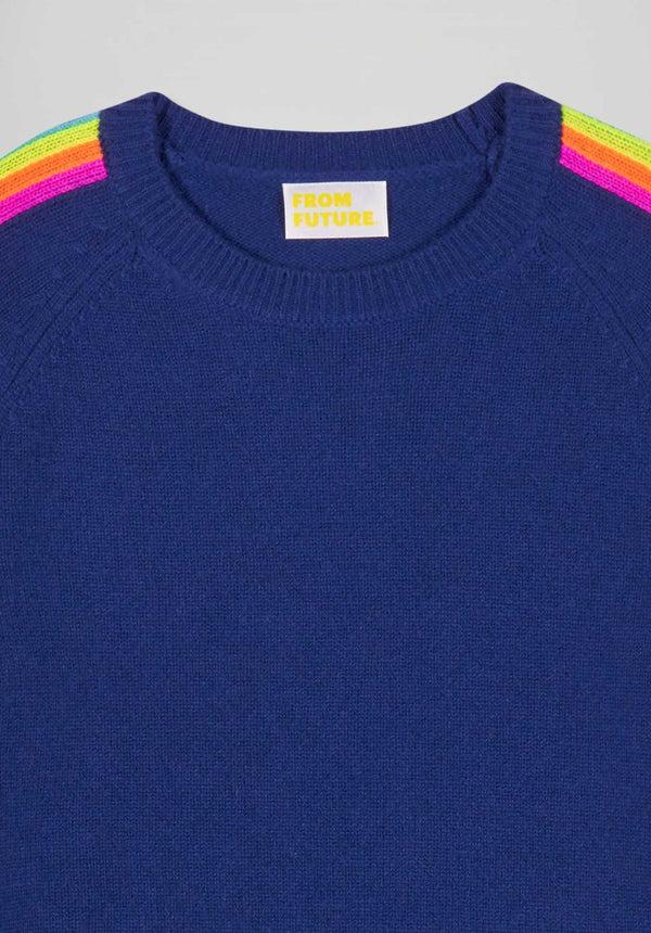 Rue Madam Pullover 2301wpr00094 Crown-Blue