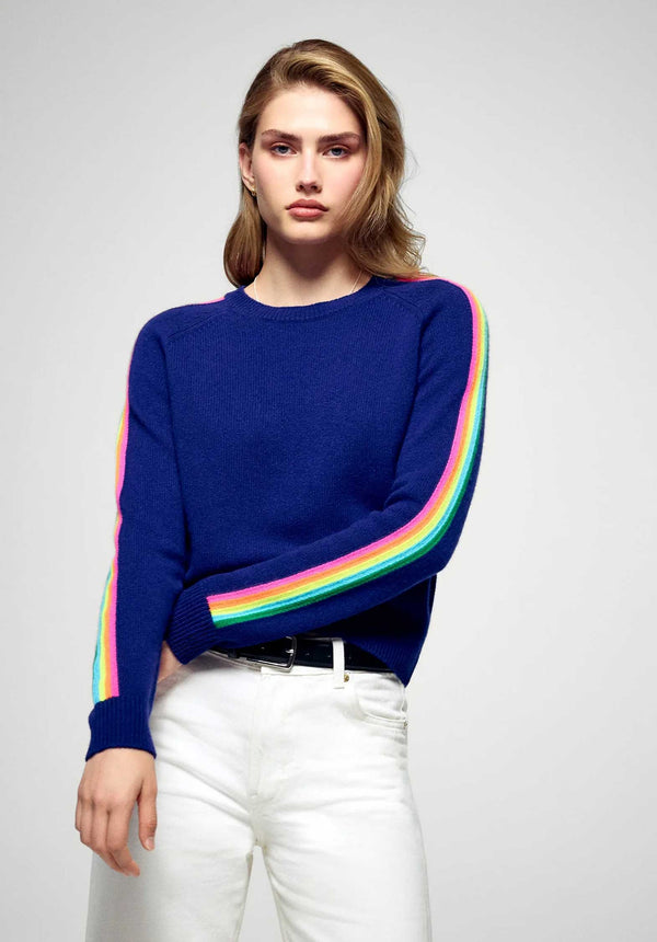 rue madam Pullover 2301wpr00094 Crown-Blue