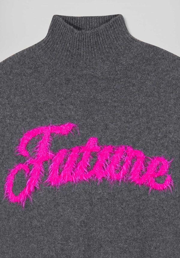 Rue Madam Pullover 2501wpm03338 Anthracite-F