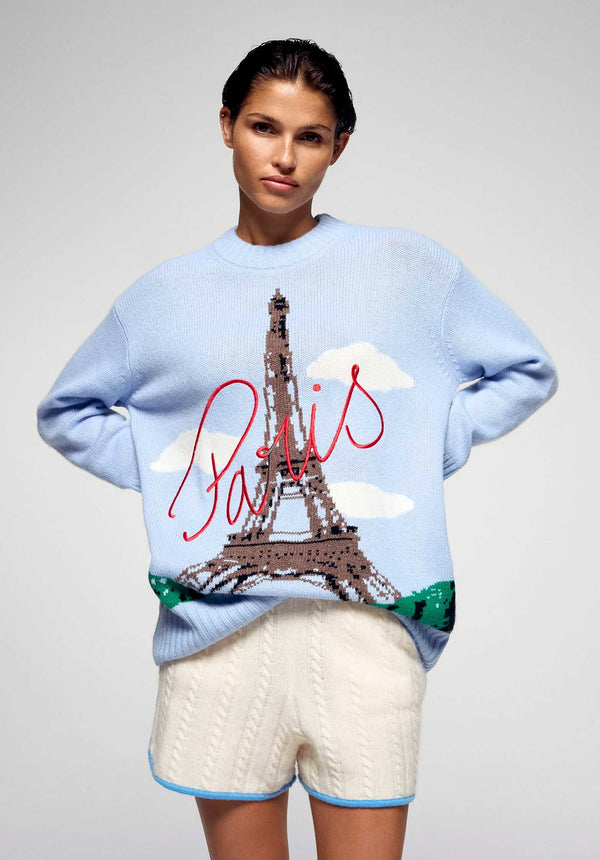 Rue Madam Pullover 2501wpr03278 Smooth-Blue