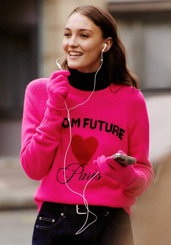 rue madam Pullover 2501wpr03340 Cosmic-Pink