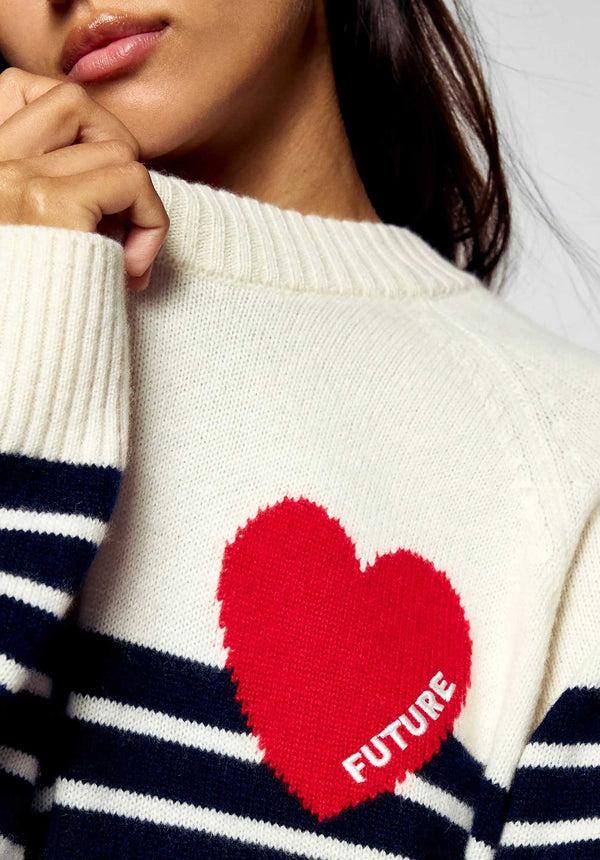 Rue Madam Pullover 2501wpr03378 Ecru