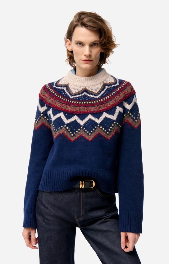 Rue Madam Pullover 5hvc09-v15756 Marine