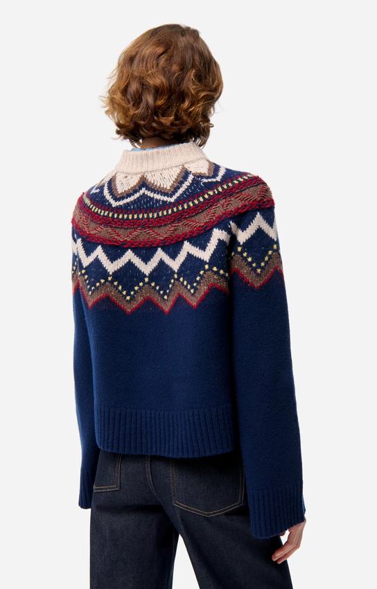 Rue Madam Pullover 5hvc09-v15756 Marine