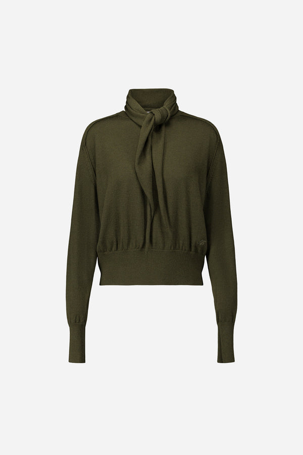 Rue Madam Pullover Cowboy Khaki