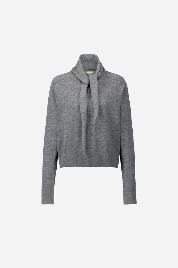 Rue Madam Pullover Cowboy Medium-Grey