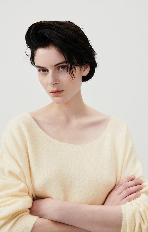 Rue Madam Pullover Dam225 Pannacotta-C