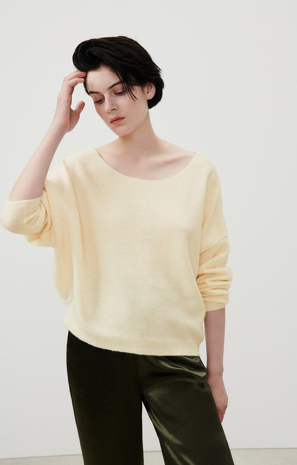 Rue Madam Pullover Dam225 Pannacotta-C