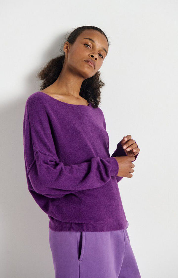 rue madam Pullover Dam225 Ultraviolet