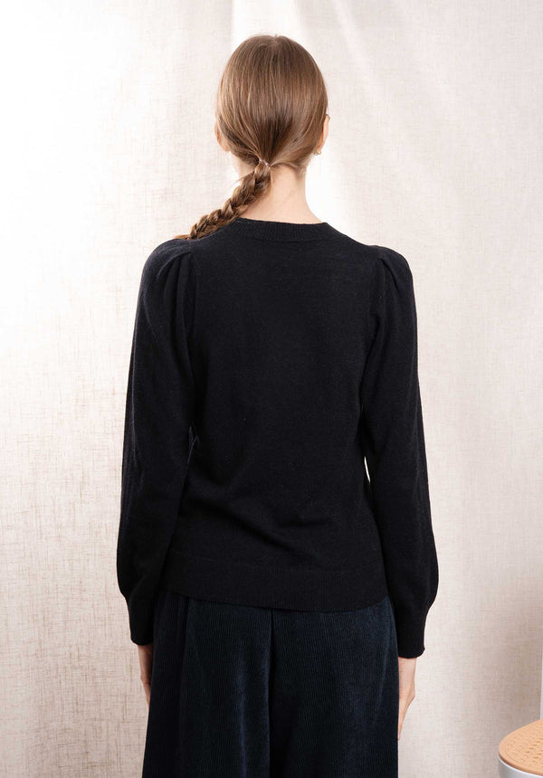 Rue Madam Pullover Malorine Bamv518 04-Black