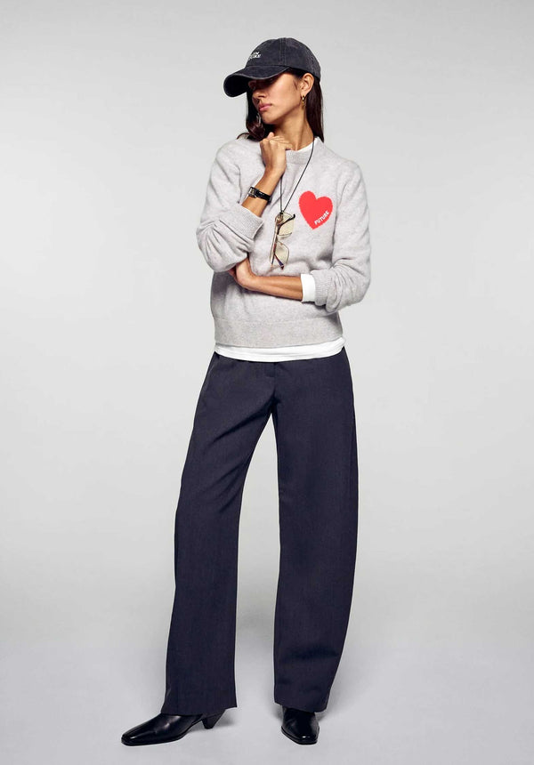 Rue Madam Pullover Permwpr01195 Gris-Chine-Clair