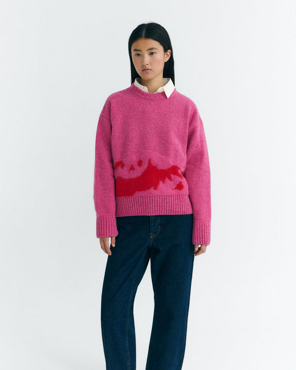 rue madam Pullover Petra Pink