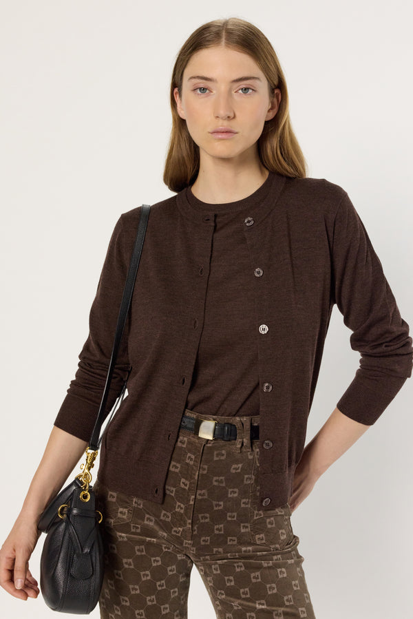 Rue Madam Pullover/vest Dcu01c222 Brown