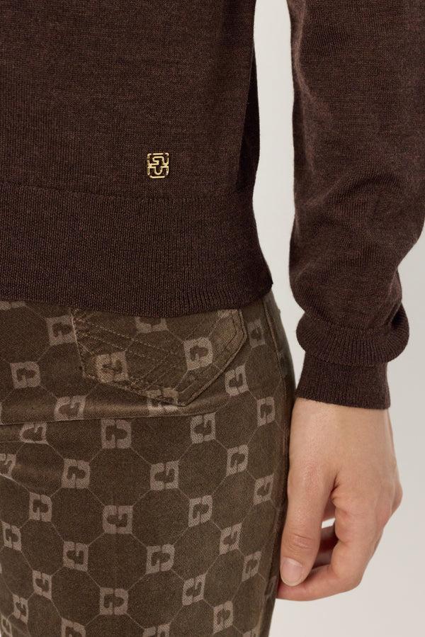 Rue Madam Pullover/vest Dcu01c222 Brown