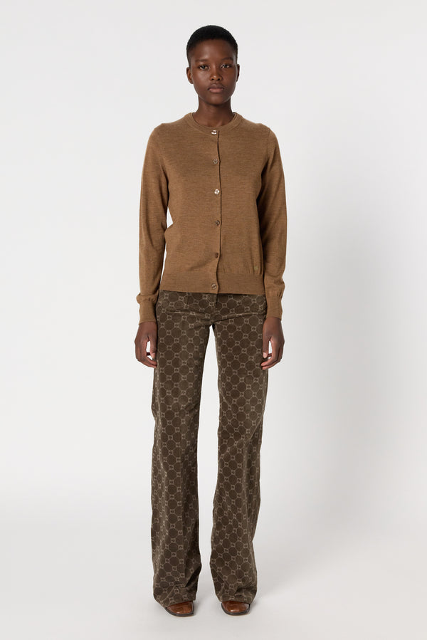 Rue Madam Pullover/vest Dcu01c222 Camel