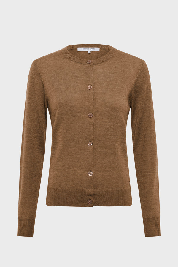 rue madam Pullover/vest Dcu01c222 Camel
