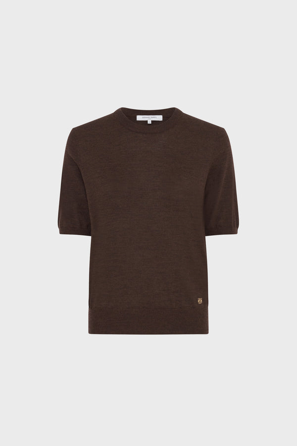 rue madam Pullover/vest Dcu02c222 Brown