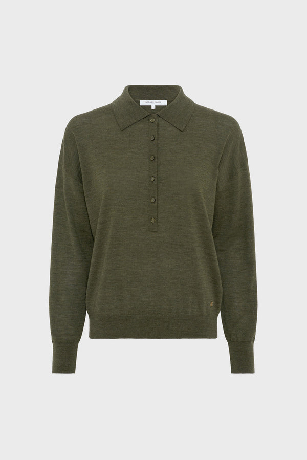 rue madam Pullover/vest Dcu04c222 Khaki-Green