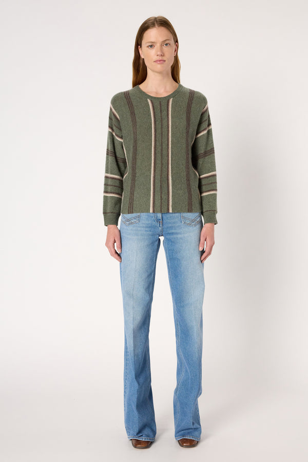 Rue Madam Pullover/vest Dcu30c236 Khaki-Green