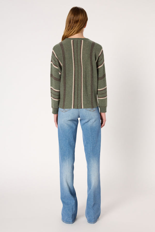 Rue Madam Pullover/vest Dcu30c236 Khaki-Green