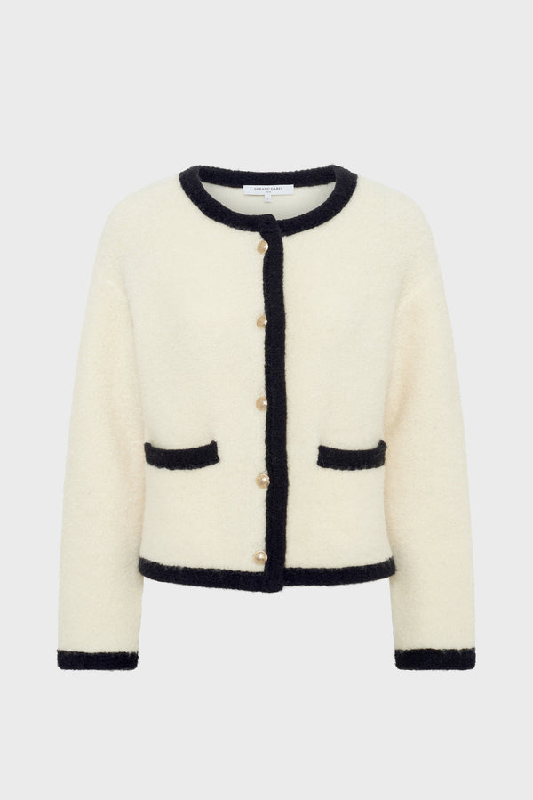 rue madam Pullover/vest Dcu37c247 Ecru