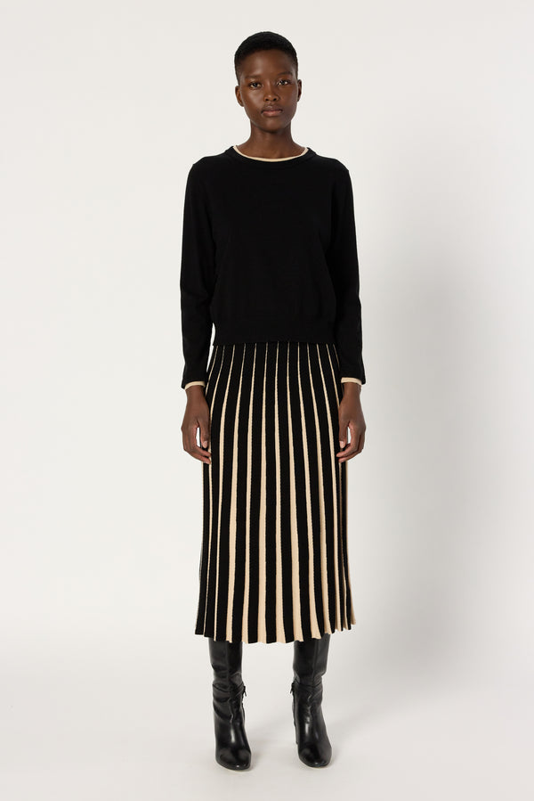 Rue Madam Pullover/vest Dcu47c217 Black