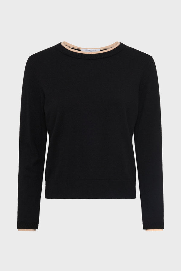 rue madam Pullover/vest Dcu47c217 Black