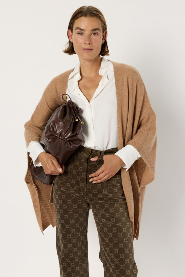 rue madam Pullover/vest Dcu61c235 Camel