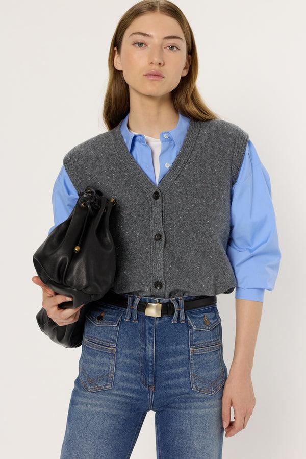 Rue Madam Pullover/vest Dcu63c234 Grey