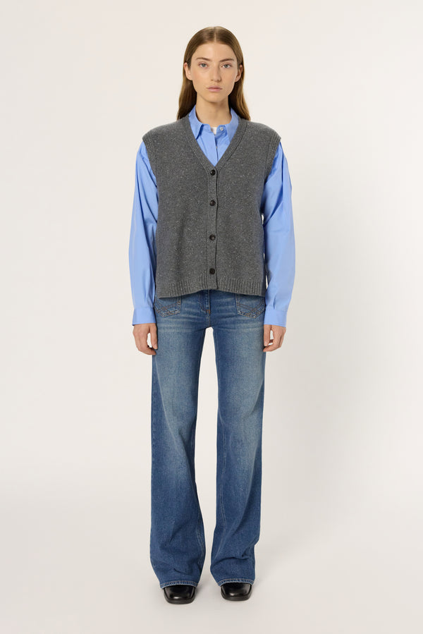 Rue Madam Pullover/vest Dcu63c234 Grey