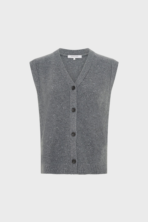rue madam Pullover/vest Dcu63c234 Grey