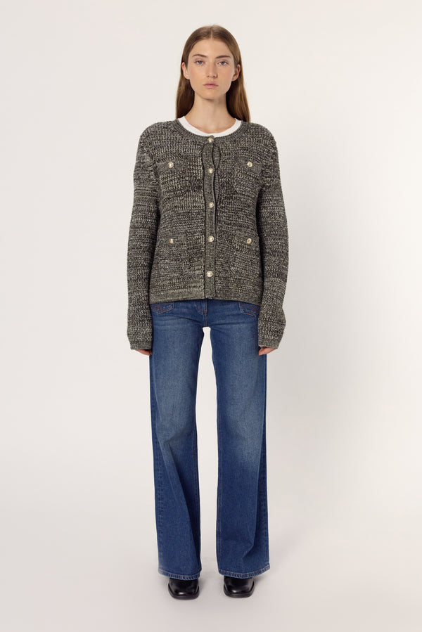 Rue Madam Pullover/vest Dcu87c260 Khaki-Green